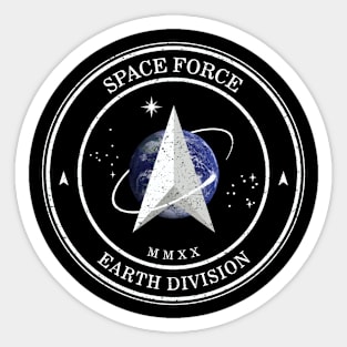 SPACE FORCE 2020 - EARTH (Worn) [CIA-TP] Sticker